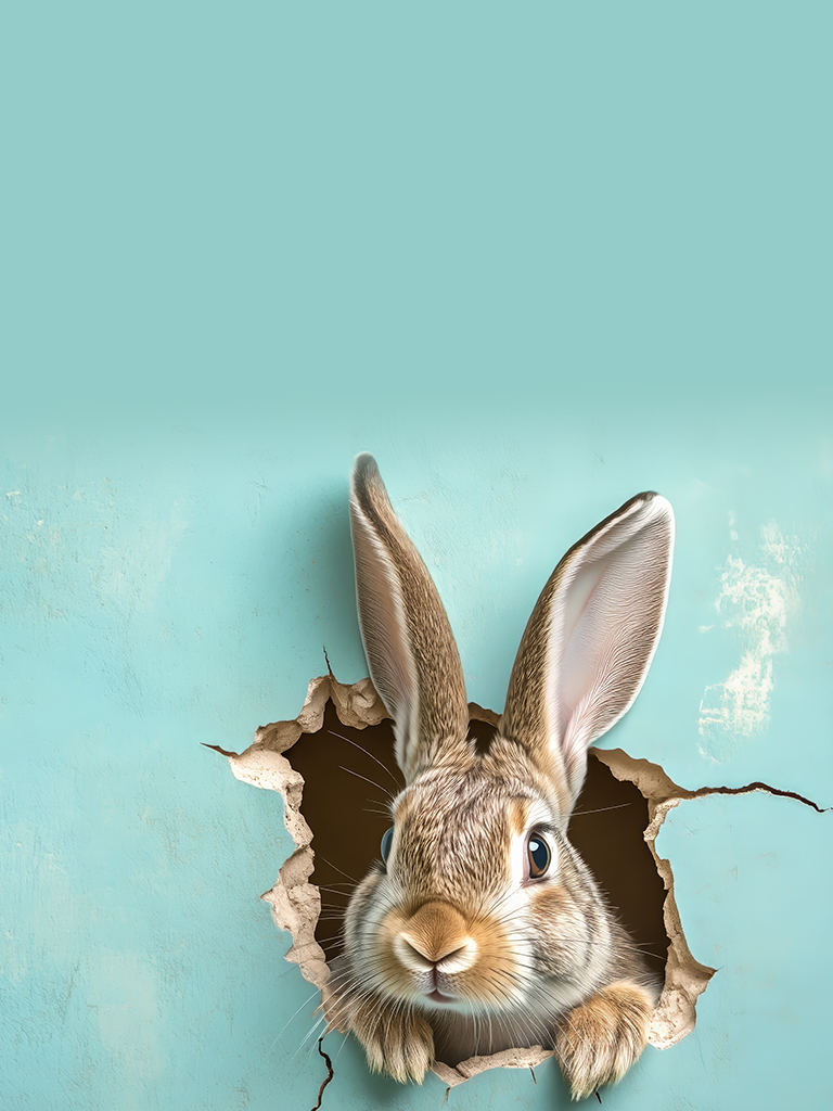 PopUp Hintergrundbild mit Hase